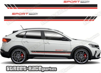 Volkswagen Taigo 053 - racing stripes