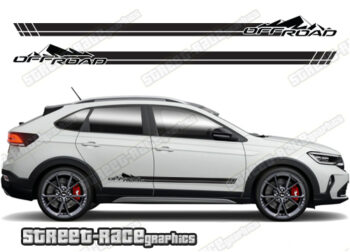 Volkswagen Taigo 064 - off road racing stripes
