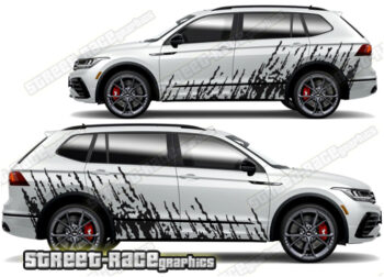 Volkswagen Tiguan 003 - mud splatter graphics