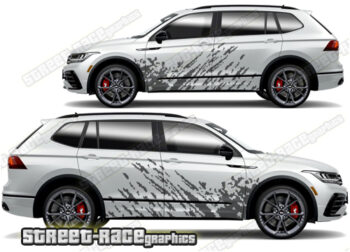 Volkswagen Tiguan 004 - mud splatter graphics