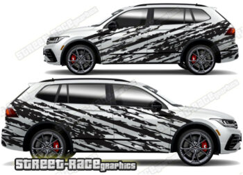 Volkswagen Tiguan 008 - ripped graphics