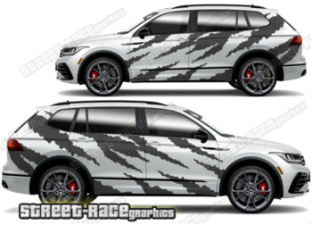 Volkswagen Tiguan 014 - Safari ripped graphics