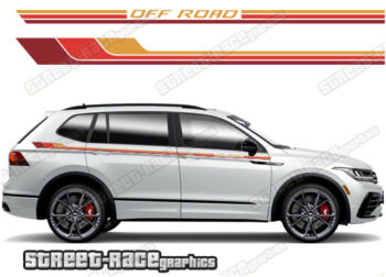 Volkswagen Tiguan 041 - racing stripes