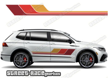 Volkswagen Tiguan 044 - Retro stripes