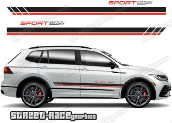 Volkswagen Tiguan 053 - racing stripes
