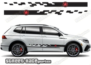 Volkswagen Tiguan 055 - racing stripes
