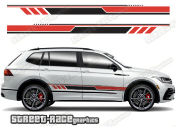 Volkswagen Tiguan 056 - racing stripes