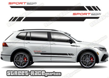 Volkswagen Tiguan 057 - racing stripes