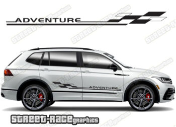 Volkswagen Tiguan 058 - Adventure racing stripes