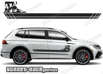 Volkswagen Tiguan 060 - 4x4 racing stripes