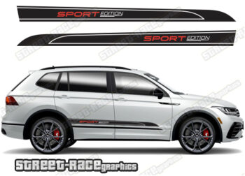 Volkswagen Tiguan 067 - off road 4x4 decals