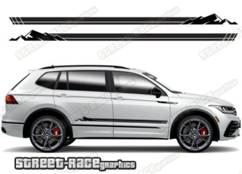 Volkswagen Tiguan 069 - 4x4 racing stripes