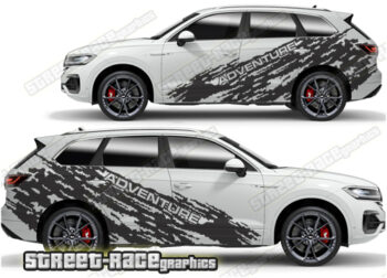 Volkswagen Touareg 012 - Adventure overland graphics