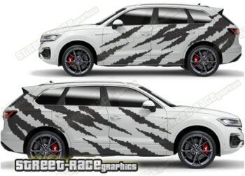 Volkswagen Touareg 014 - Safari ripped graphics