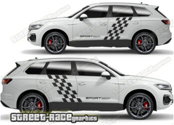 Volkswagen Touareg 020 - Racing Flags