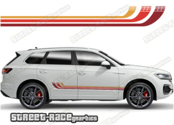 Volkswagen Touareg 042 - Retro stripes