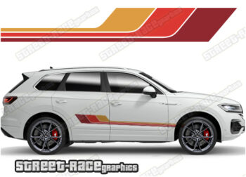Volkswagen Touareg 043 - Retro stripes
