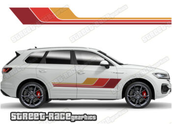 Volkswagen Touareg 044 - Retro stripes