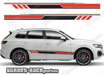 Volkswagen Touareg 056 - racing stripes