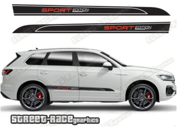 Volkswagen Touareg 067 - off road 4x4 decals