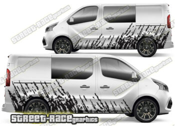 Nissan NV300 / Primastar graphics 025 - mud splatter