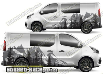 Nissan NV300 / Primastar graphics 035 - Mountain landscape