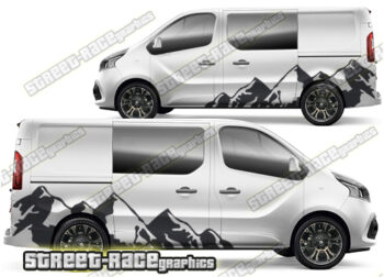 Nissan NV300 / Primastar graphics 037 - Mountains