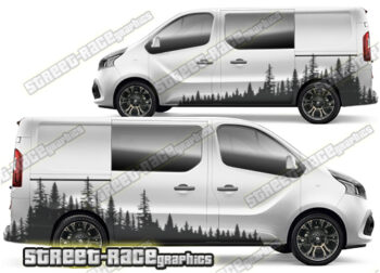 Nissan NV300 / Primastar graphics 038 - Forest landscape