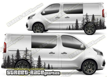 Nissan NV300 / Primastar graphics 039 - Forest landscape
