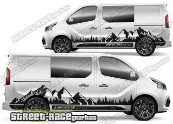 Nissan NV300 / Primastar graphics 040 - Mountain adventure