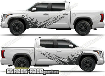 Toyota Tundra large 001 - mud splatter graphics