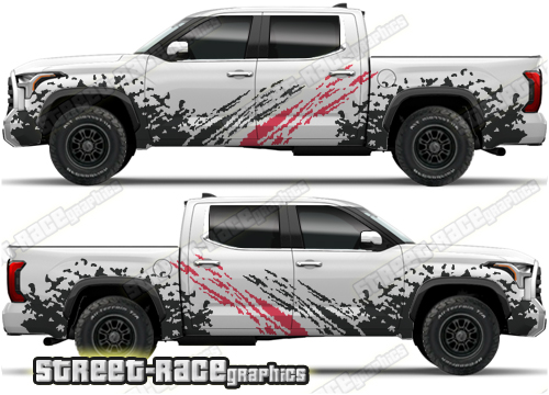 Toyota Tundra large 002 - mud splatter graphics