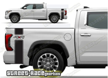 Toyota Tundra bed stickers 001