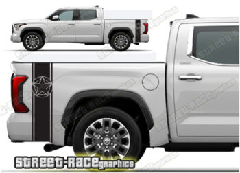 Toyota Tundra bed stickers 003