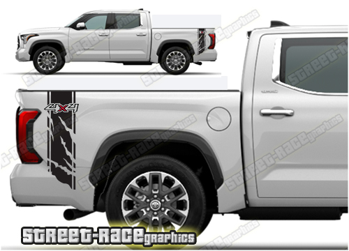 Toyota Tundra bed stickers 005