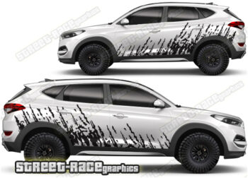 Hyundai Tuscon 003 - mud splatter graphics