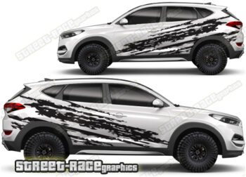 Hyundai Tuscon 007 - ripped graphics