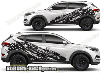 Hyundai Tuscon 012 - Adventure overland graphics