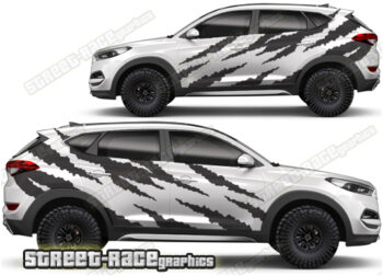 Hyundai Tuscon 014 - Safari ripped graphics