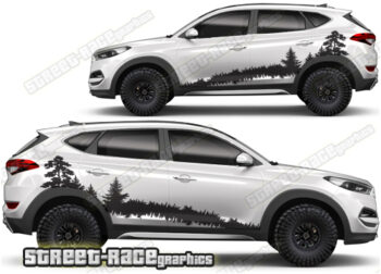 Hyundai Tuscon 026- Forest adventure graphics
