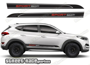 Hyundai Tuscon 067 - off road 4x4 decals