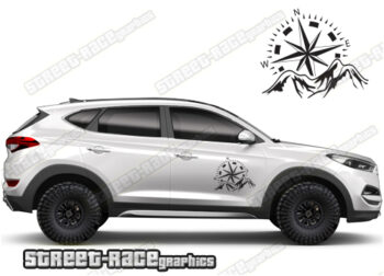 Hyundai Tuscon 070 - Mountain compasses