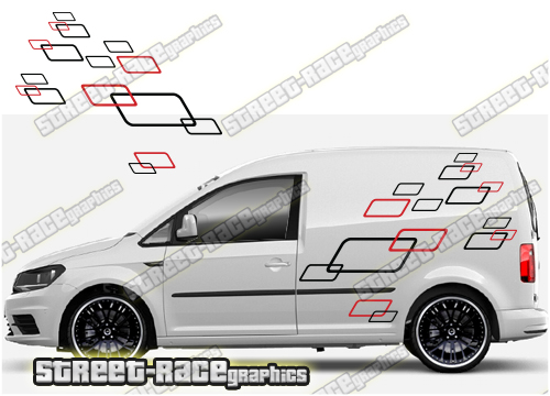 VW Caddy stickers 054