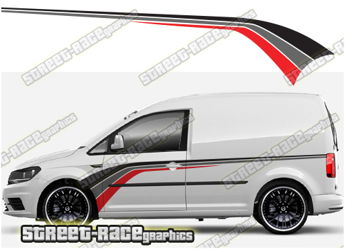 VW Caddy stickers 058