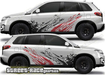 Suzuki Vitara 001 - mud splatter graphics