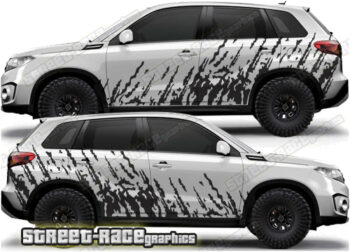 Suzuki Vitara 003 - mud splatter graphics