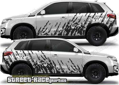 Suzuki Vitara 003 - mud splatter graphics