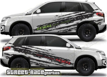 Suzuki Vitara 007 - ripped graphics