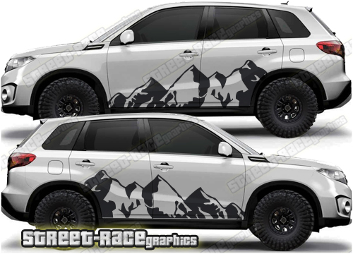 Suzuki Vitara 022 - Mountain graphics