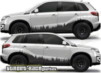 Suzuki Vitara 023 - Forest overland graphics